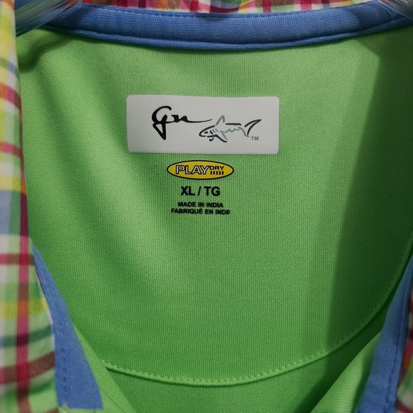 Greg Norman Women's Golf Set Size XL Green Pink Blue Yellow - Picture 5 of 13